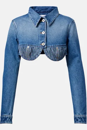 Jean Paul Gaultier Cropped-Jeansjacke