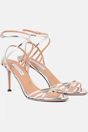 Aquazzura Sandalen Polanco 75 aus Leder