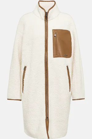Bogner Mantel Nani aus Teddyfleece