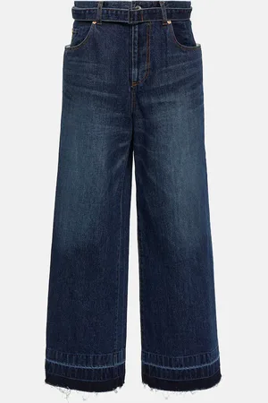 SACAI Wide-Leg Jeans