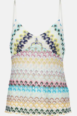 Missoni Top aus Häkelstrick