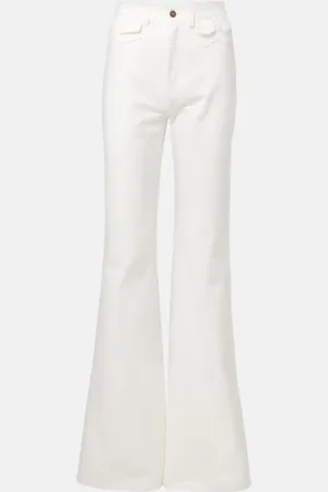 Chloé Chloé High-Rise Flared Jeans
