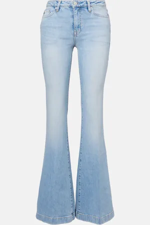AG Jeans High-Rise Flared Jeans Tropea