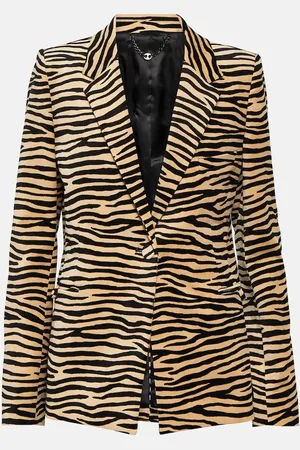 Paco rabanne Bedruckter Blazer aus Baumwolle