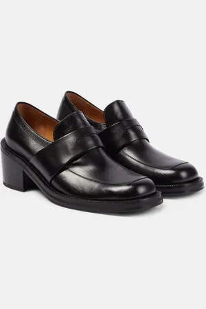 DRIES VAN NOTEN Penny Loafers aus Leder