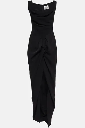 Vivienne Westwood Midikleid Panther aus Crêpe