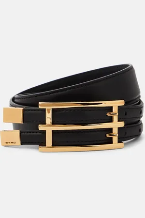 Etro Gürtel Double Buckle aus Leder