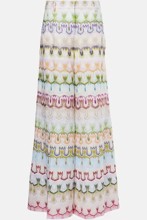 Missoni Low-Rise Palazzo-Hose