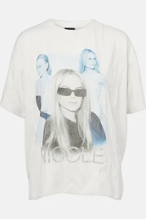 Balenciaga Bedrucktes T-Shirt Nicole aus Jersey