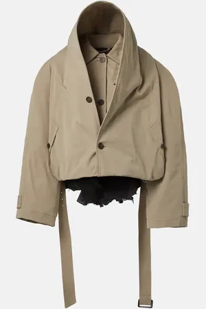 Balenciaga Trenchcoat aus Baumwoll-Twill