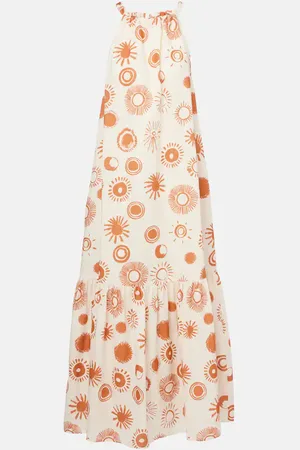 ASCENO Maxikleid Ibiza aus Leinen und Baumwolle