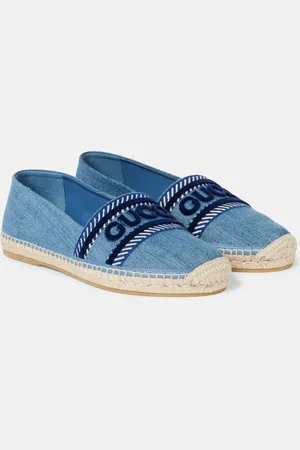 Gucci Espadrilles aus Denim