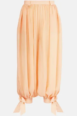 Chloé Chloé Hose aus Seiden-Charmeuse