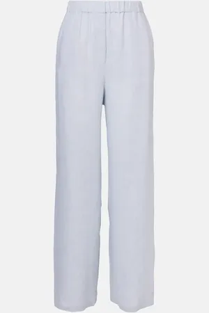 Loro Piana Weite Hose Valerio aus Leinen