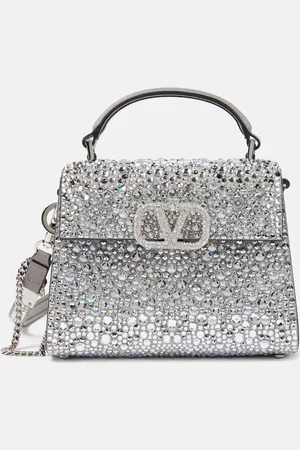 VALENTINO GARAVANI Schultertasche VSling Mini mit Kristallen