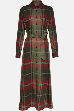 Ralph Lauren Maxikleid aus einem Baumwollgemisch