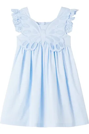 Self-Portrait Kleid Butterfly aus Baumwolle
