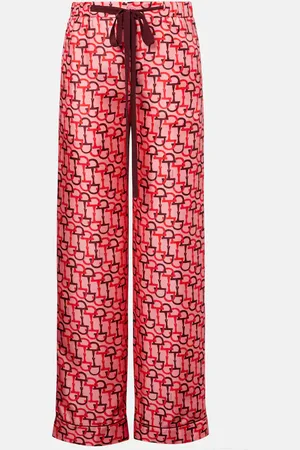 Gucci Weite Hose aus Twill