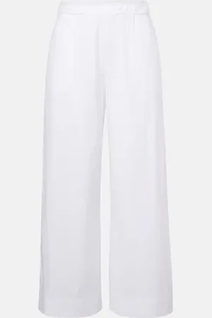 Max Mara Weite High-Rise-Hose Rio