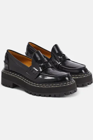Proenza Schouler Loafers aus Lackleder