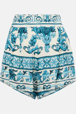 Adriana Degreas Bedruckte High-Rise Shorts