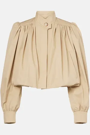 Chloé Chloé Jacke aus Baumwoll-Gabardine