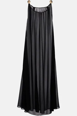Adriana Degreas Verziertes Maxikleid Holiday aus Chiffon