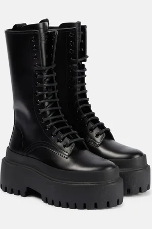 Dolce & Gabbana Schnürstiefel aus Leder