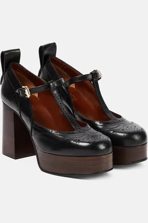 See by Chloé See By Chloé Plateau-Pumps Aria aus Leder