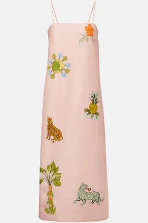 ALÉMAIS Alémais Bedrucktes Maxikleid Hazel