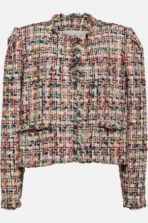 Isabel Marant Jacke Zingya aus einem Wollgemisch