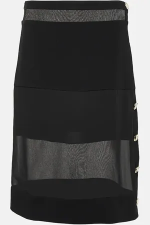 Proenza Schouler Midirock aus Chiffon