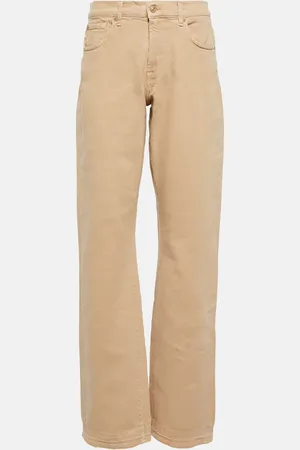7 for all Mankind High-Rise-Hose Tess aus Baumwolle