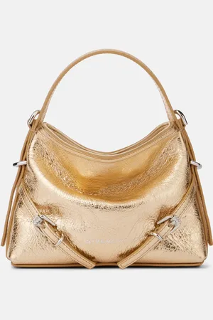 Givenchy Tote Voyou Nano aus Metallic-Leder