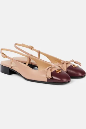 VALENTINO GARAVANI Slingback-Ballerinas Valet Du Roi aus Leder