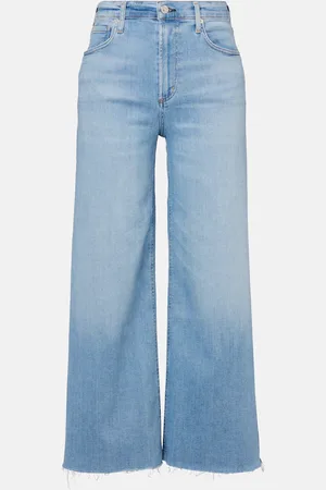 Citizens of Humanity Cropped Wide-Leg Jeans Lyra