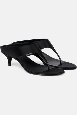 MAGDA BUTRYM Sandalen 45 aus Satin und Leder