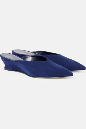 Le Monde Beryl Le Monde Béryl Mules aus Veloursleder