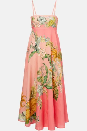 ALÉMAIS Alémais Bedrucktes Maxikleid