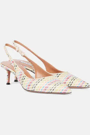 Aquazzura Slingback-Pumps New Purist Sling 50