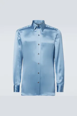 Tom Ford Hemd aus Seidencharmeuse