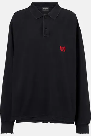 Balenciaga Polohemd Laurel Classic aus Baumwoll-Piqué