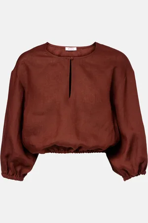 ERES Cropped-Top Gracieux aus Leinen