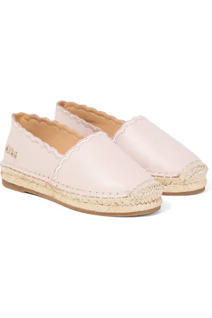 Chloé Chloé Kids Espadrilles aus Leder