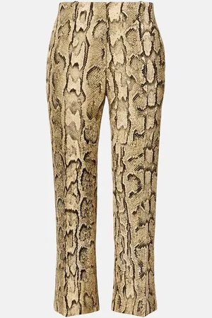 DRIES VAN NOTEN Schlaghose aus Jacquard