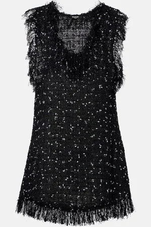 Balmain Top aus Tweed
