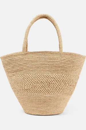 The Row Tote Emilie Small aus Raffiabast