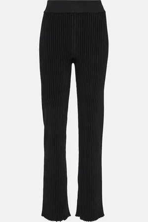 Alaïa Alaïa Gerade Hose aus Rippstrick