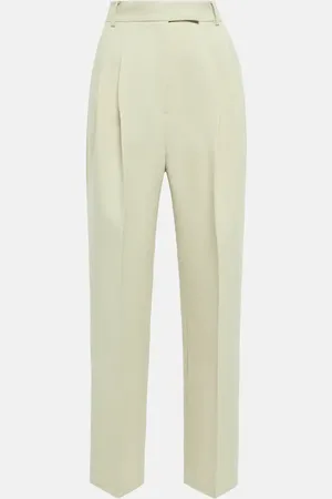 The Frankie Shop High-Rise-Hose Bea aus Twill