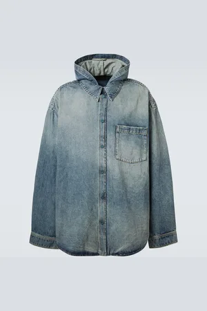 Balenciaga Hemdjacke aus Denim
